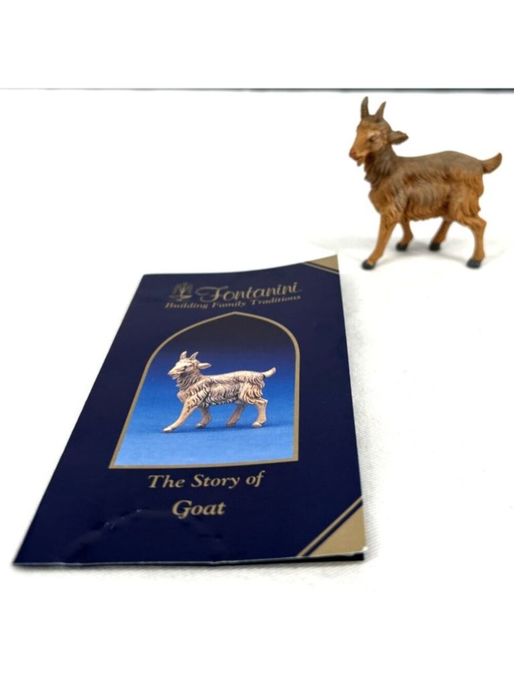 Fontanini The Goat The Heirloom Nativity Collection Animal Figure 2.5" Tall - Picture 2 of 9